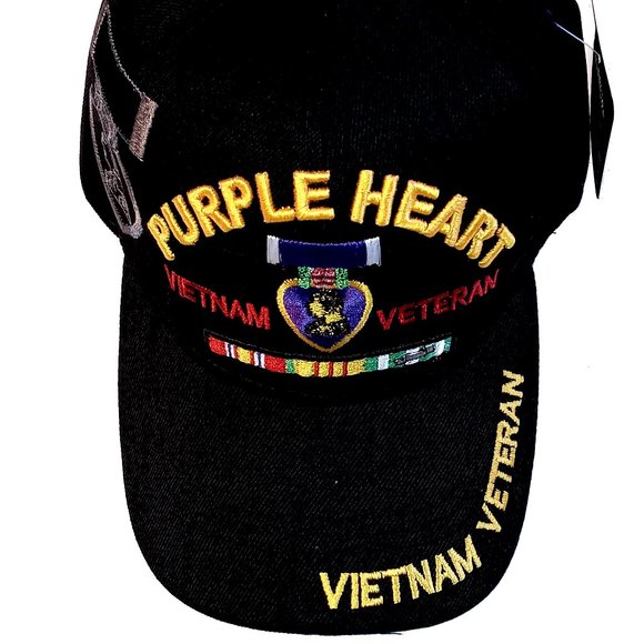 U.S. Warriors Other - Purple Heart-Vietnam Veteran Hat